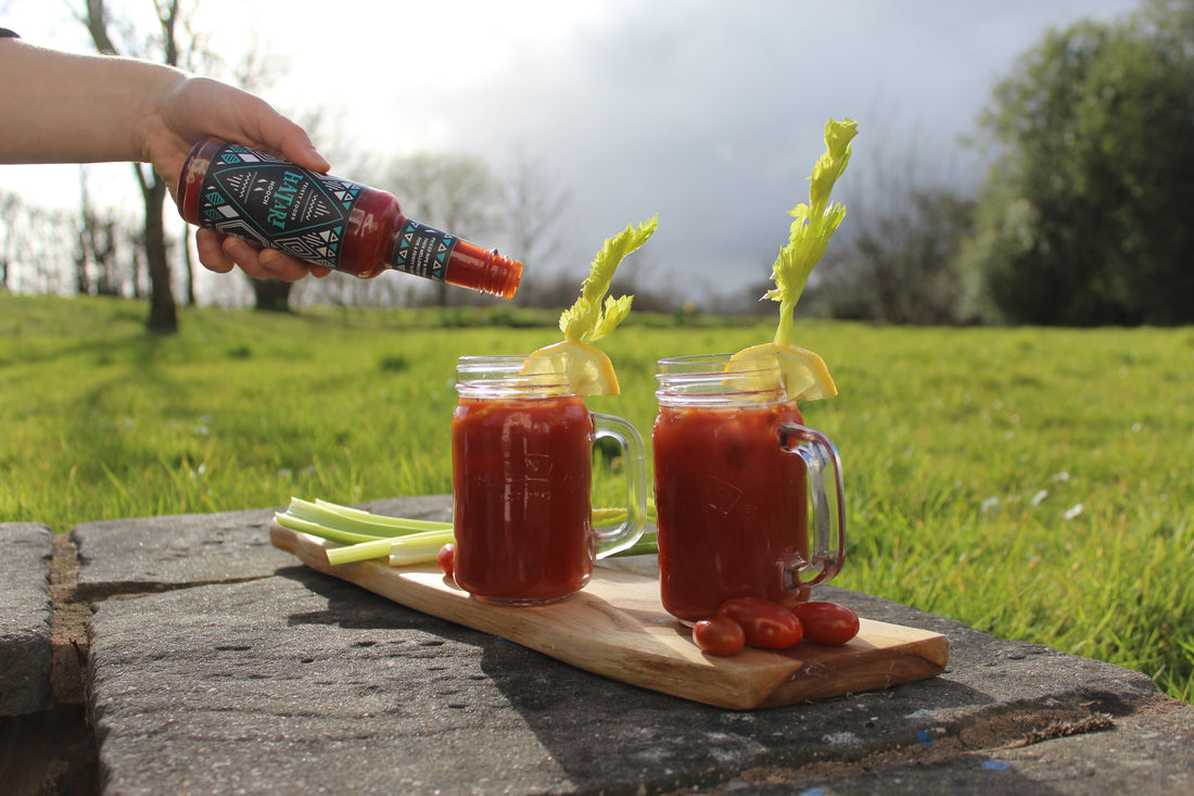 Spicy Bloody Mary (with Hatari Hooch)